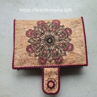 Motif broderie Portefeuille ITH Mandala