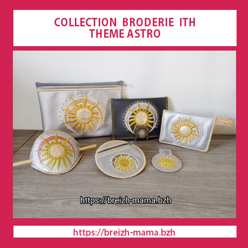 Collection broderie ITH Astro