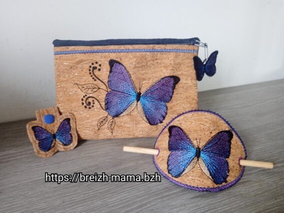Collection broderie ITH Papillon