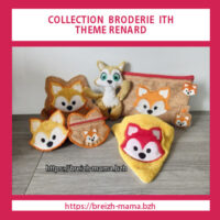 Collection broderie ITH renard-