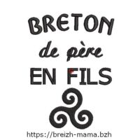 Motif broderie Breton de Père en Fils