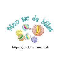 Motif broderie Billes