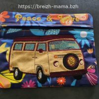 Motif broderie Trousse ITH Combi Wagen