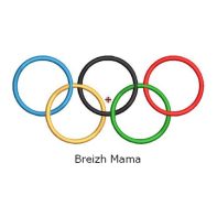 Motif broderie Jeux Olympiques