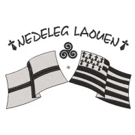 Motif broderie Nedeleg Laouen - Drapeaux Bretons