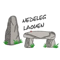 Motif broderie Menhir & Dolmen - Nedeleg Laouen