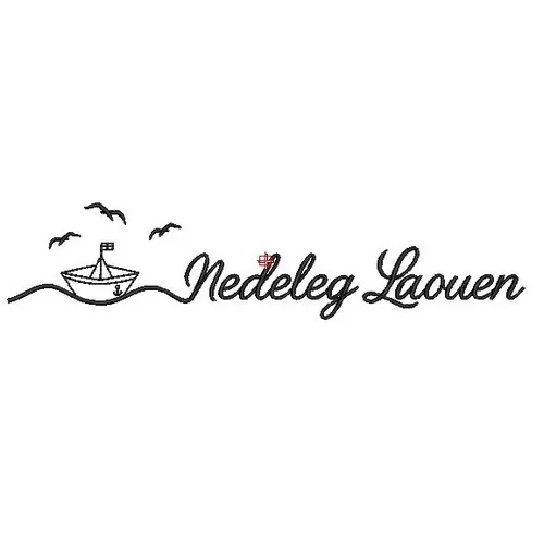 đ LOT 8 MOTIFS Broderie Machine NOĂL EN BRETAGNE - Nedeleg Laouen 12 Motif broderie Petit Bateau - Nedeleg Laouen