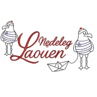 Motif broderie Goelands - Nedeleg Laouen
